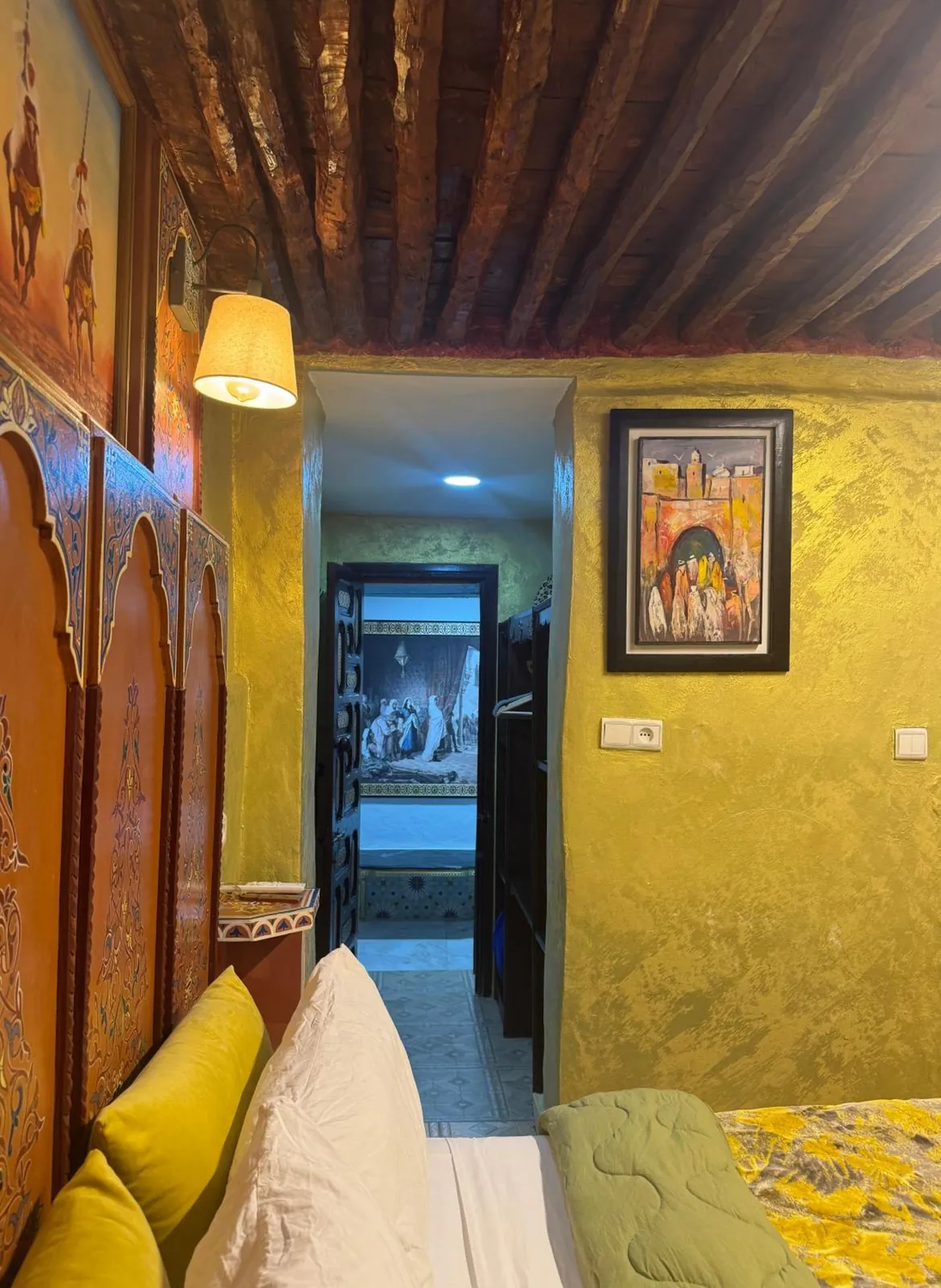 La chambre Argana et sa porte